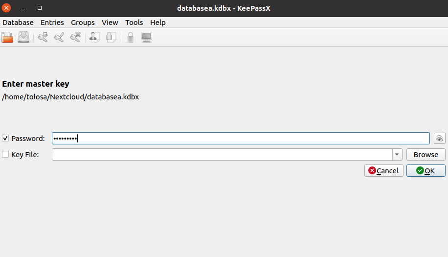 Pasahitzak nola gorde?